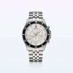 Hanowa Swiss Military Wristwatch Flagship Chrono Silver