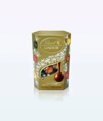 Surtido Lindor Bola de cucurucho de chocolate 200 g