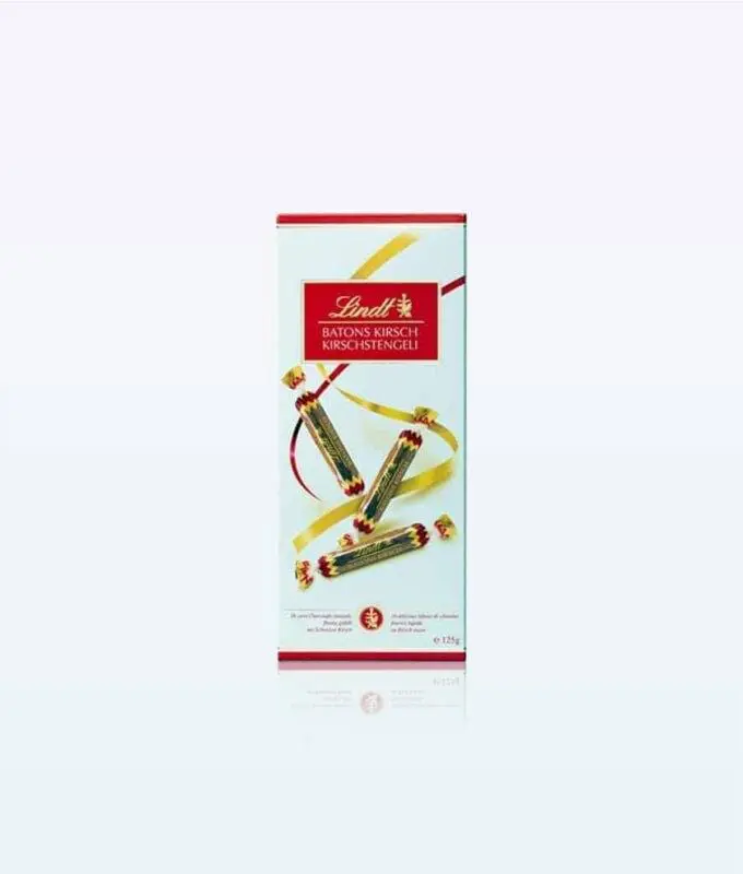 Lindt Cherry Chocolate Sticks 125g