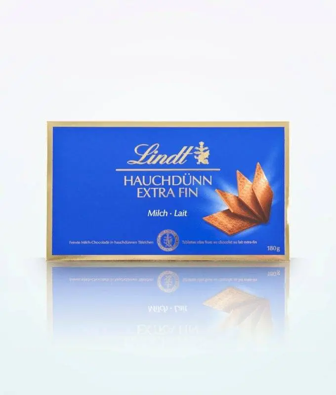 Lindt Chocolate Extra Thin Milk