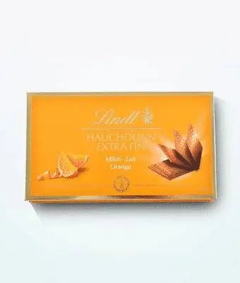 Chocolate con naranja con leche extrafino 180 g – Lindt