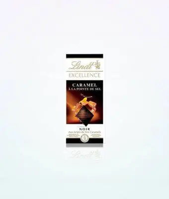 Lindt Excellence Zartbitterschokolade Karamell-Salz 100g