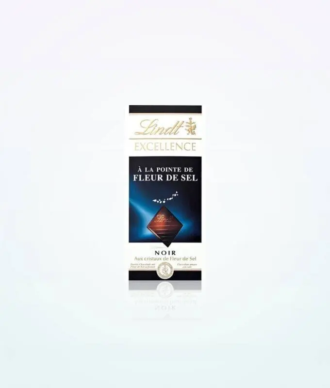 Chocolat noir Lindt Excellence au sel de mer
