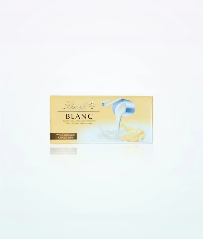 ليندت شوكولاتة بيضاء 100 جرام 1 Lindt White Chocolate