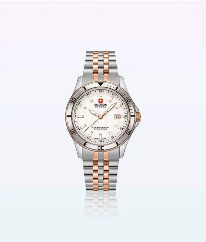 Hanowa Swiss Military Wristwatch Flagship Lady Silver