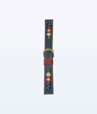 Ethno Watch Strap Folclore 09-61D Blue-Red