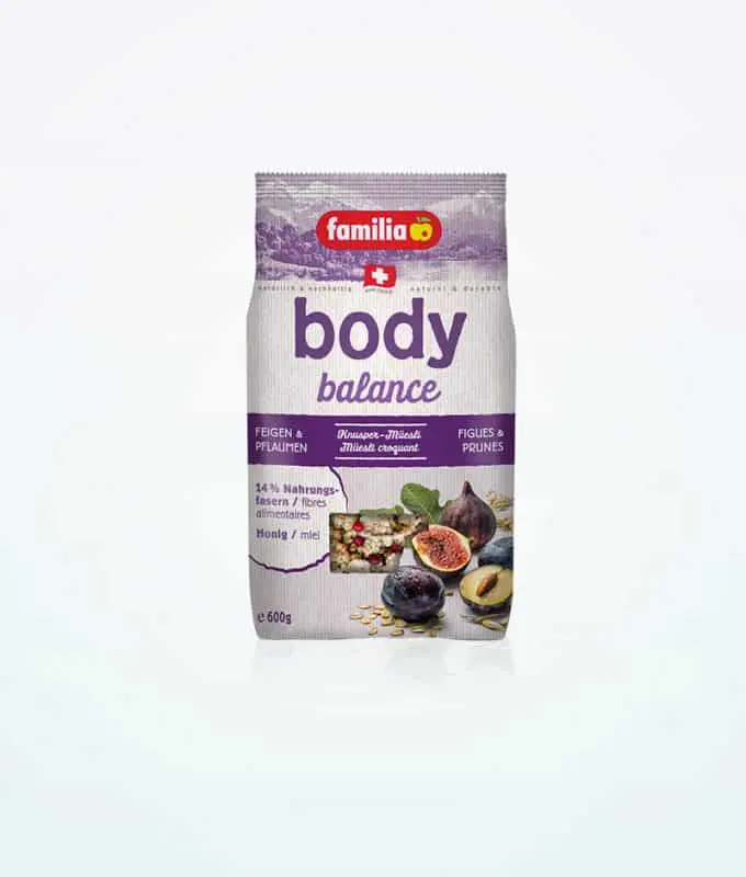 Bio Familia Body Balance Muesli Fig And Plum 600 g