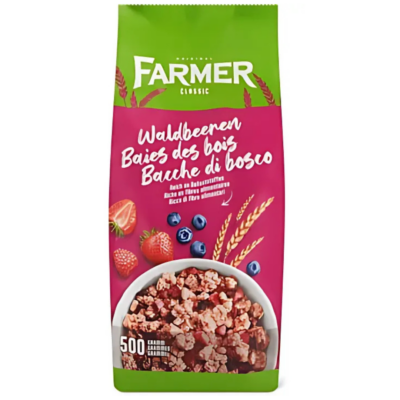 Farmer Muesli Croc Wildberry Mix 500g