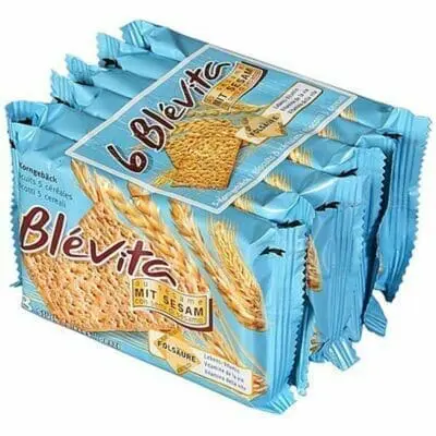 Biscoito Blevita 8 com Cinco Grãos e Sésamo 228g