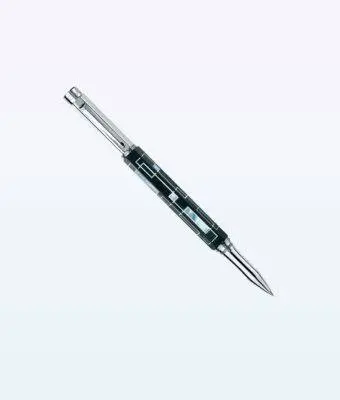 Caran dAche Link 1 Series Mother of Pearl Roller pencil ebony