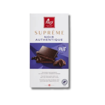 Frey Supreme Dark 78% Authentic Chocolate 100g