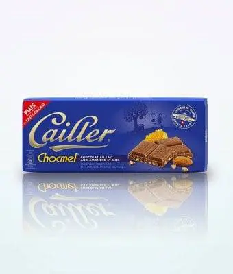 Cailler Chocmel Chocolate com Amêndoas e Mel 100g