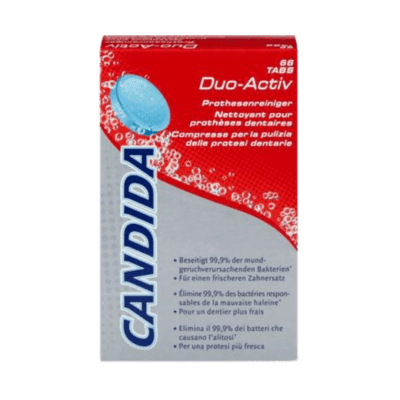 कैंडिडा डुओ-एक्टिव डेन्चर क्लीनर 250 ग्राम