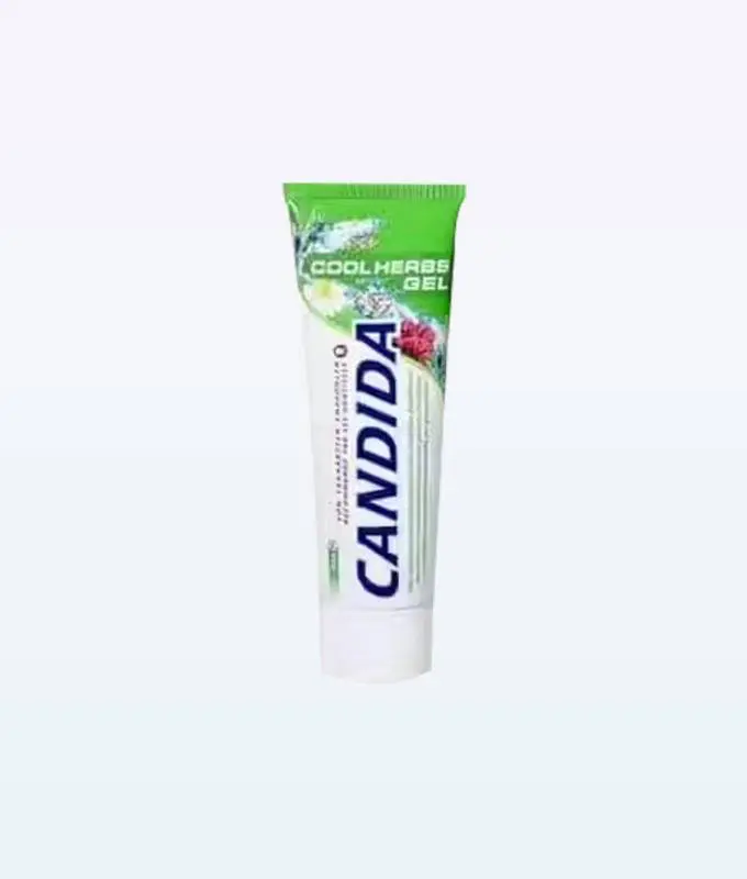 Gel alle erbe del dentifricio Candida 75ml