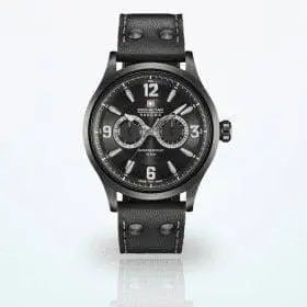 HANOWA SWISS MILITARY undercover multifunctioneel zwart