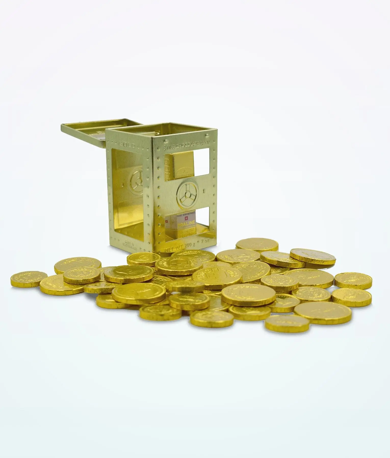 प्रीमियम चॉकलेट सिक्के 200 ग्राम | गोल्डकेन 4 गोलकेन प्रीमियम चॉकलेट सिक्के 4