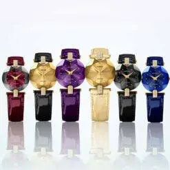 Jowissa Facet Gold Women Wristwatch