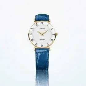 Jowissa Roma Gold Blue Women Wristwatch