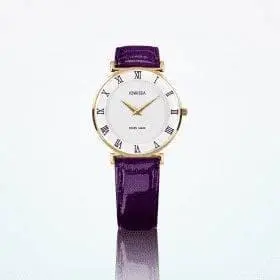 Jowissa Roma Gold Purple Women Wristwatch