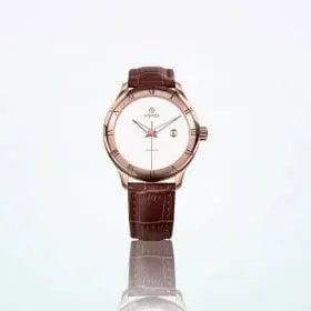 Jowissa Romo Brown Rose Gold Men Wristwatch