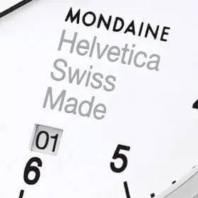 Reloj de pulsera Mondaine Helvetica No1 Regular Hombre 40 mm