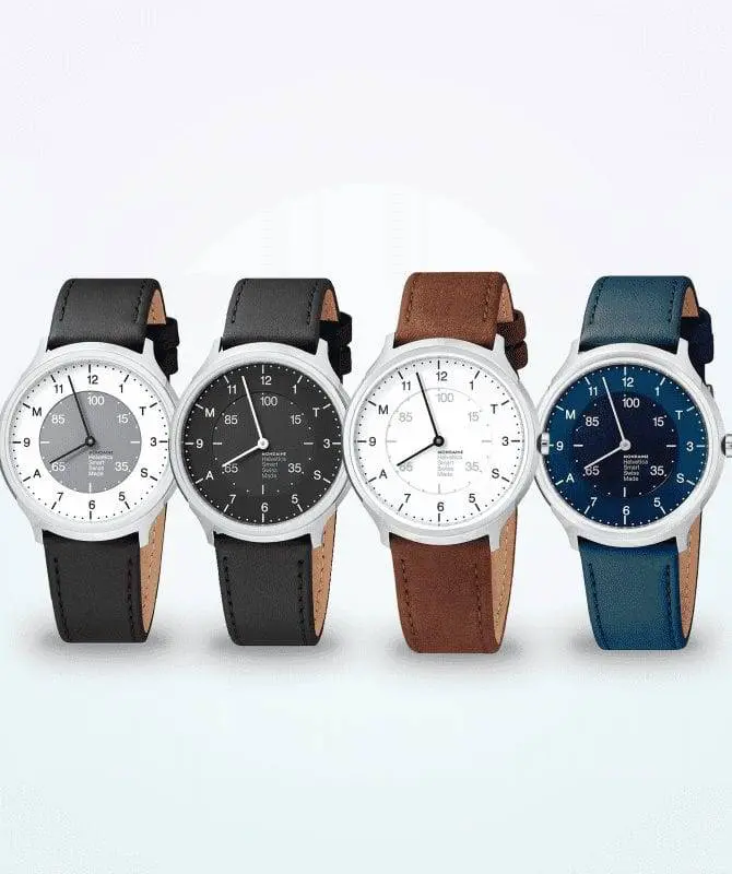 Pourquoi les montres suisses sont-elles le meilleur cadeau pour la fête des pères ? 2 montre-bracelet mondaine-helvetica-no1-smart-men-wristwatch
