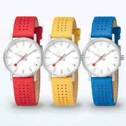 Mondaine Classic Seasonal Women Wristwatch 30 mm