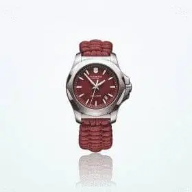 Victorinox INOX heren polshorloge rood 1