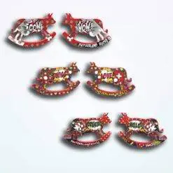 Varsys Wooden Rocking Cow 1