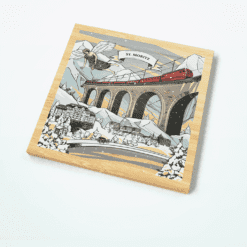 Varsys St Moritz Wooden Magnet