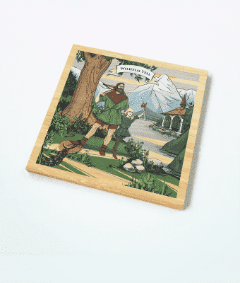 Varsy’s William Tell Wooden Magnet