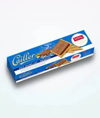 Biscoito Kambly com chocolate de avelã Cailler 125 g