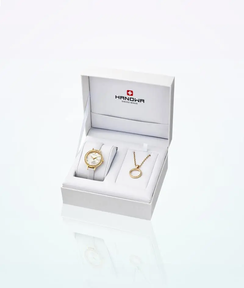 Hanowa Love Frauen Armbanduhr Set 3 Hanowa Love Frauen Armbanduhr Set Gold