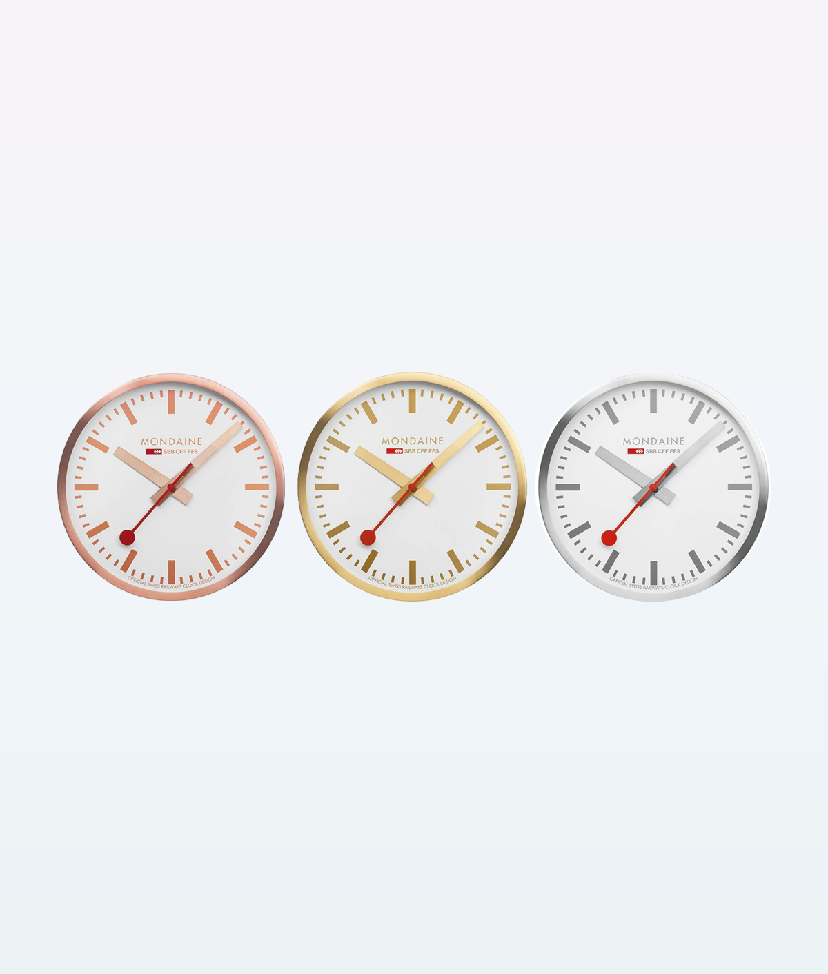Mondaine 25 厘米挂钟 1 Mondaine Wall Clock