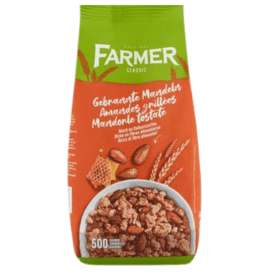 Muesli alle mandorle tostate Farmer 500 g
