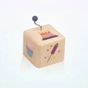 Kiener Assorted Sound Cube Birthday