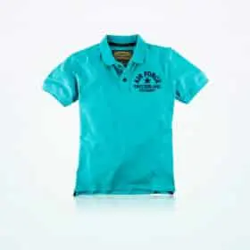Polo hellblau