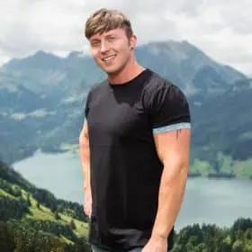 Camiseta hombre azul 1