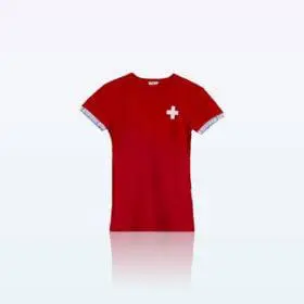 Camiseta de hombre con la cruz suiza 3