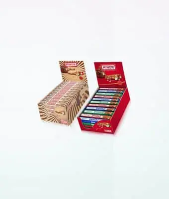 שוקולדים מינוריים 42×44 גרם