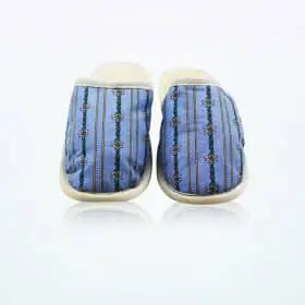 Wollbetten Slippers Edelweiss Blue