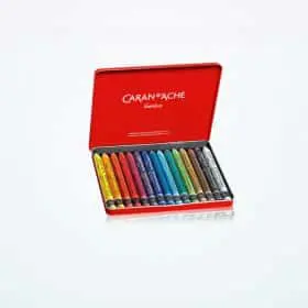 Caran dAche 15 wateroplosbare waspastels 1