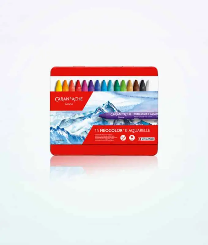 Caran dAche 15 Water Soluble Wax Oil Pastels