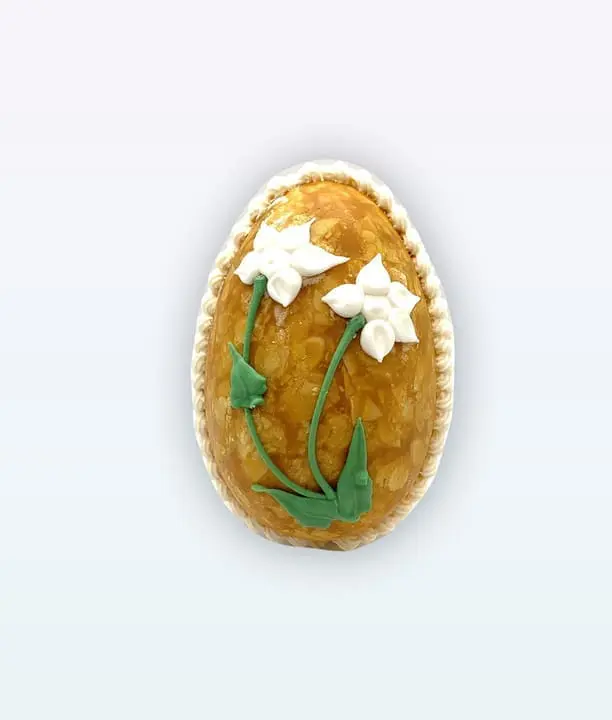 Olo Huevo de Turrón de Pascua Decorado 160 g