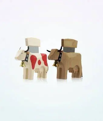 Trauffer Holzkuh-Käsemesser