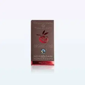 Stella Bernrain Organic And Fair Dark Chocolate 100 g. pomegranate