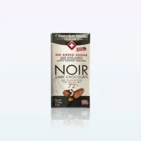 स्टेल बर्नरेन डार्क चॉकलेट बिना चीनी मिलाए 72