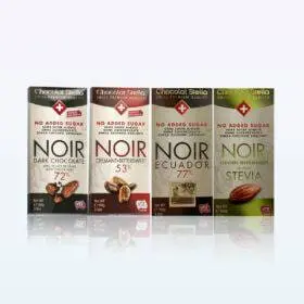 स्टेला बर्नरेन डार्क चॉकलेट बिना चीनी मिलाए