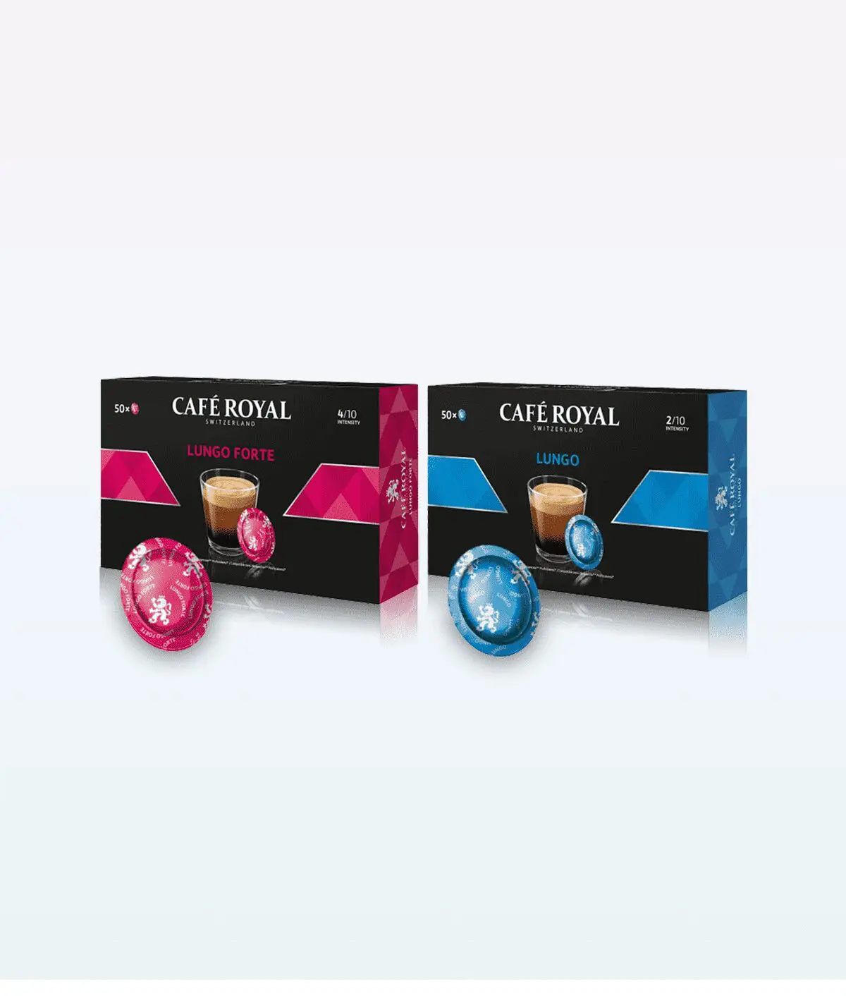Lungo Coffee Pods | Cafe Royal 1 Lungo Coffee Pods | Cafe Royal