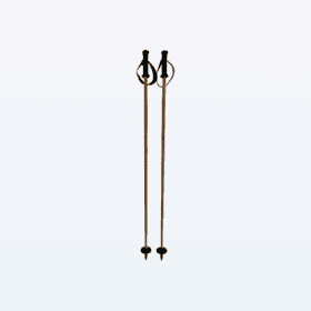 Bastones de esquí Swiss Massiv Carbon Bamboo 1